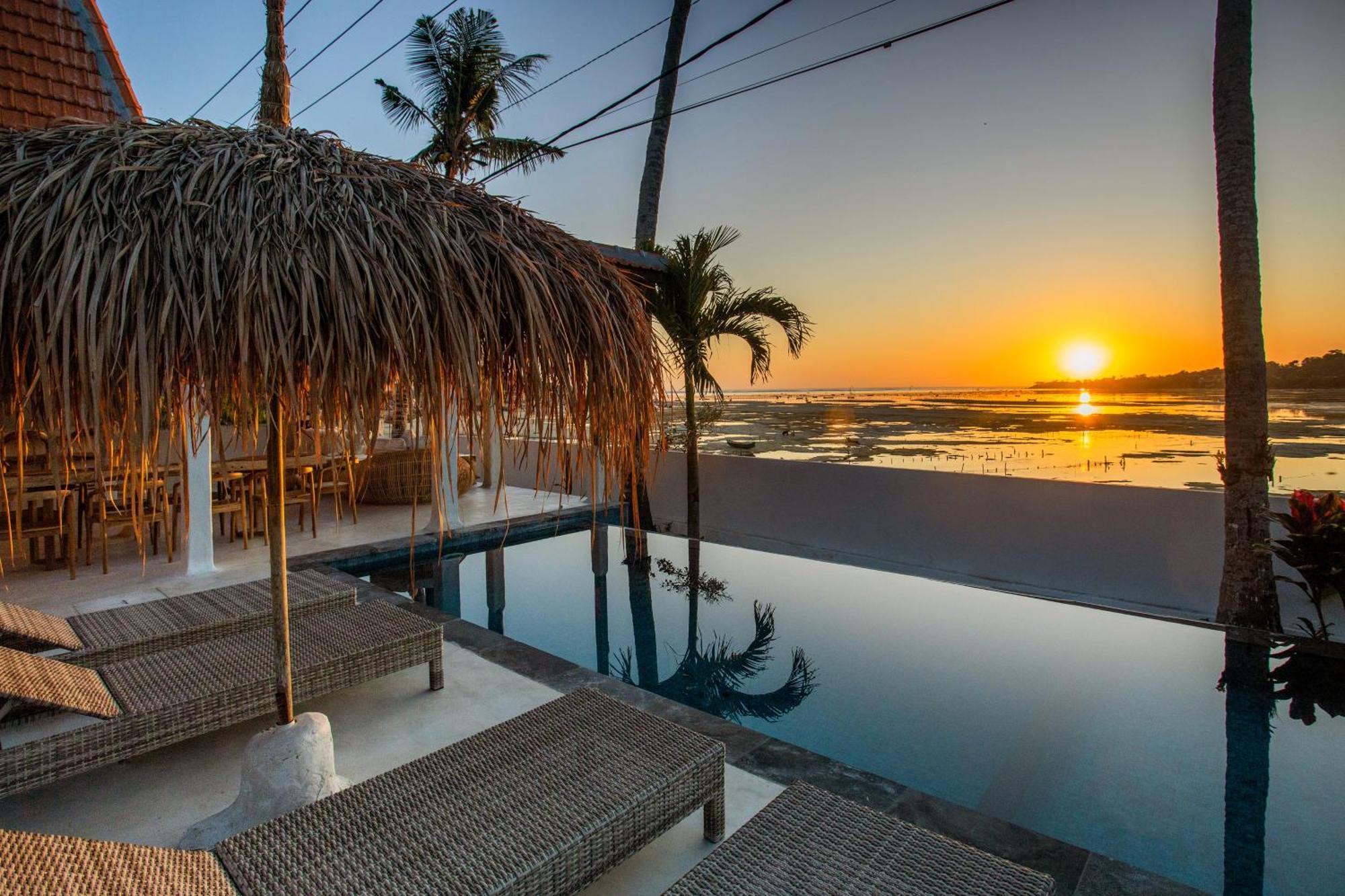 Sunset House Ceningan, 10 Person Beachview Private Villa 누사 렘봉안 외부 사진