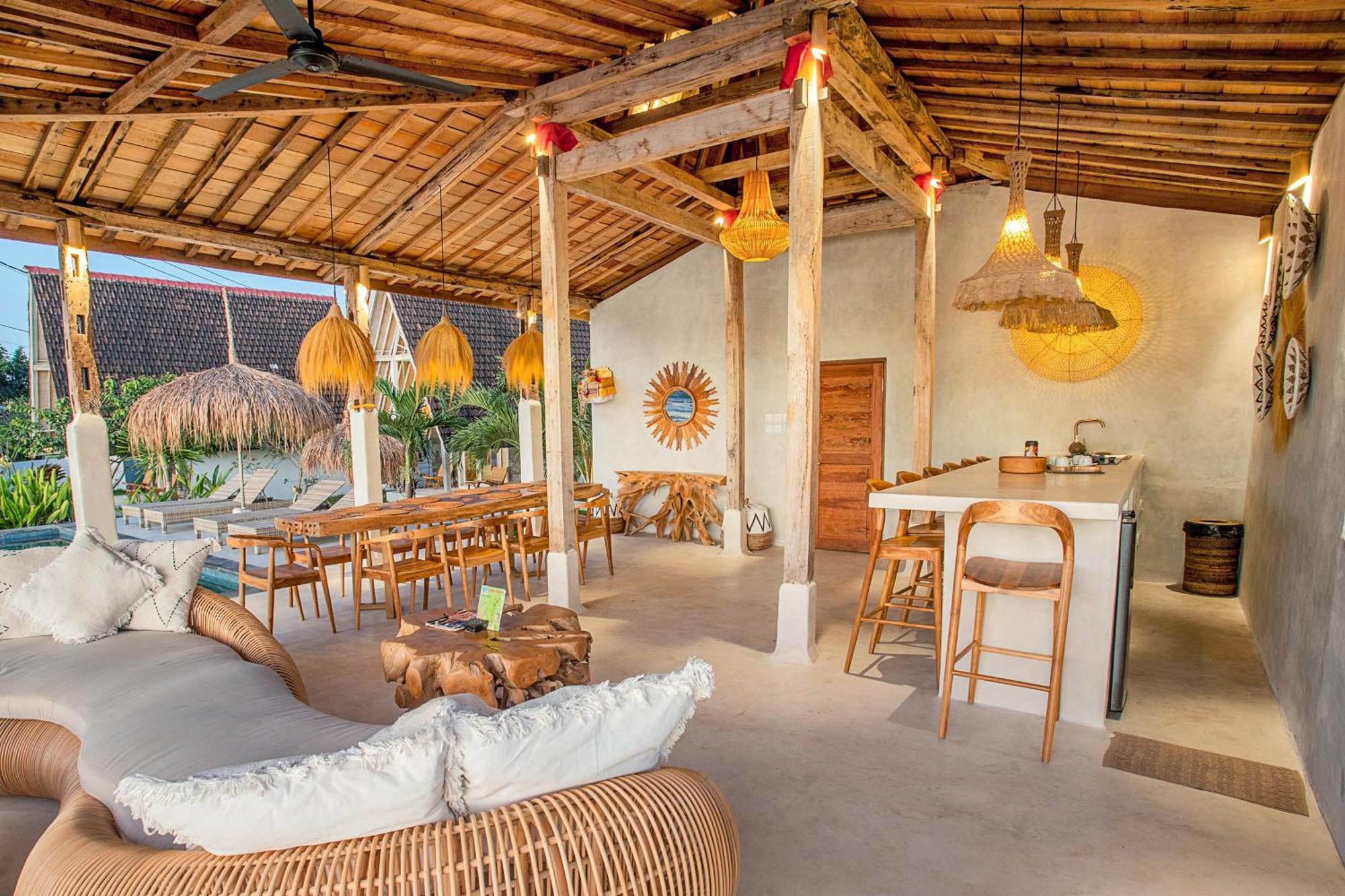 Sunset House Ceningan, 10 Person Beachview Private Villa 누사 렘봉안 외부 사진