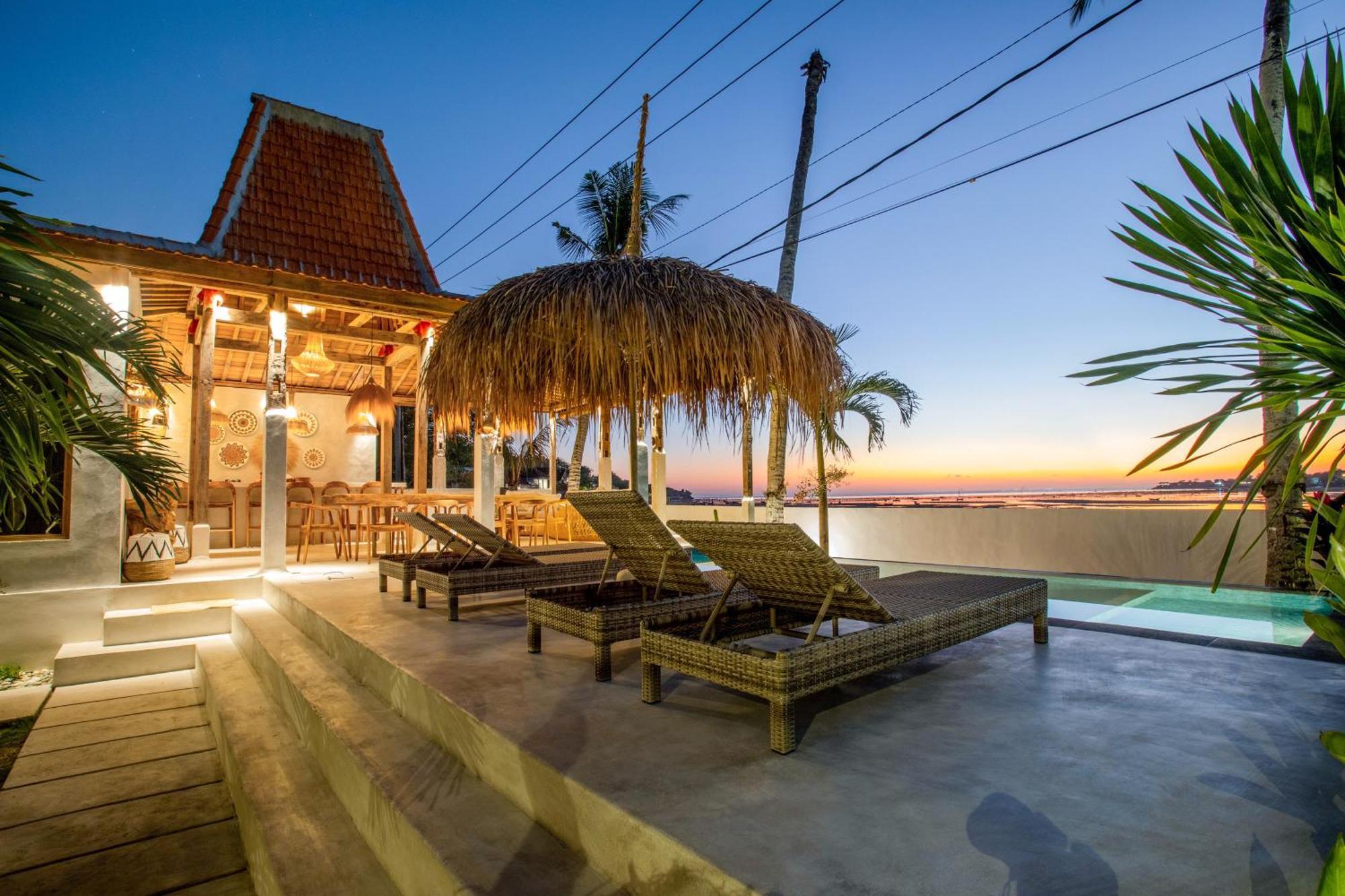 Sunset House Ceningan, 10 Person Beachview Private Villa 누사 렘봉안 외부 사진