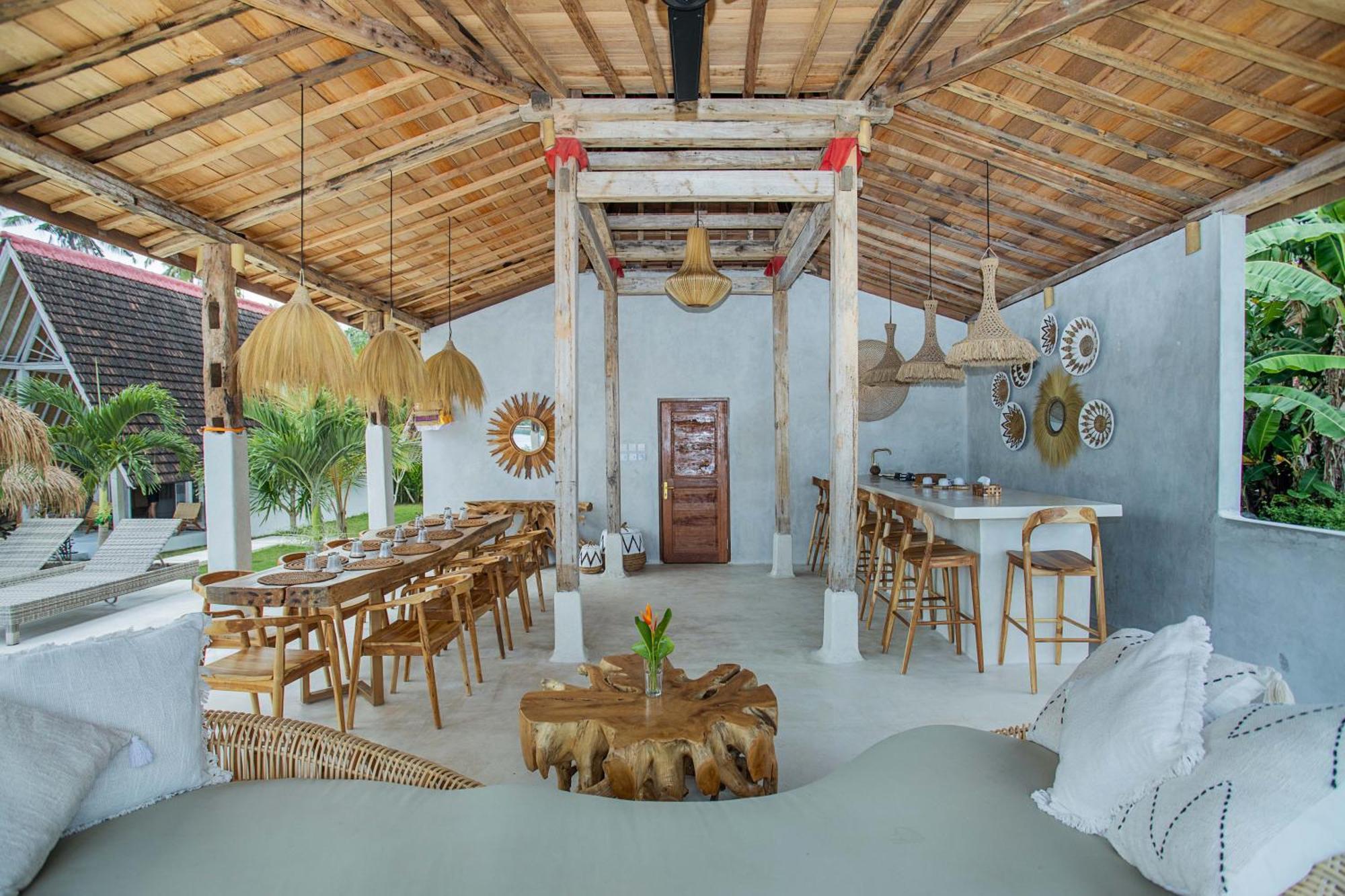 Sunset House Ceningan, 10 Person Beachview Private Villa 누사 렘봉안 외부 사진